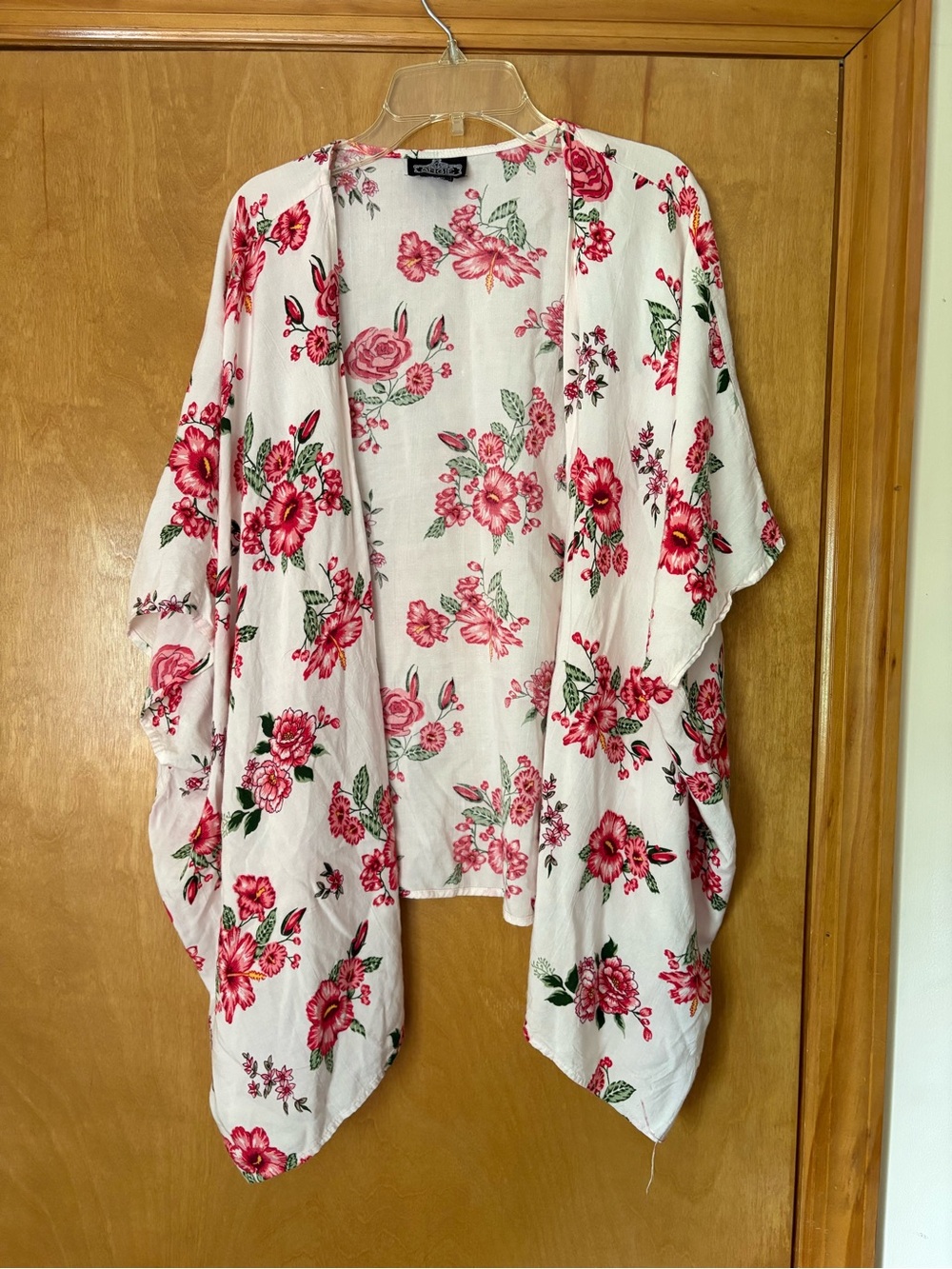 Angie Red Hisbiscus Kimono